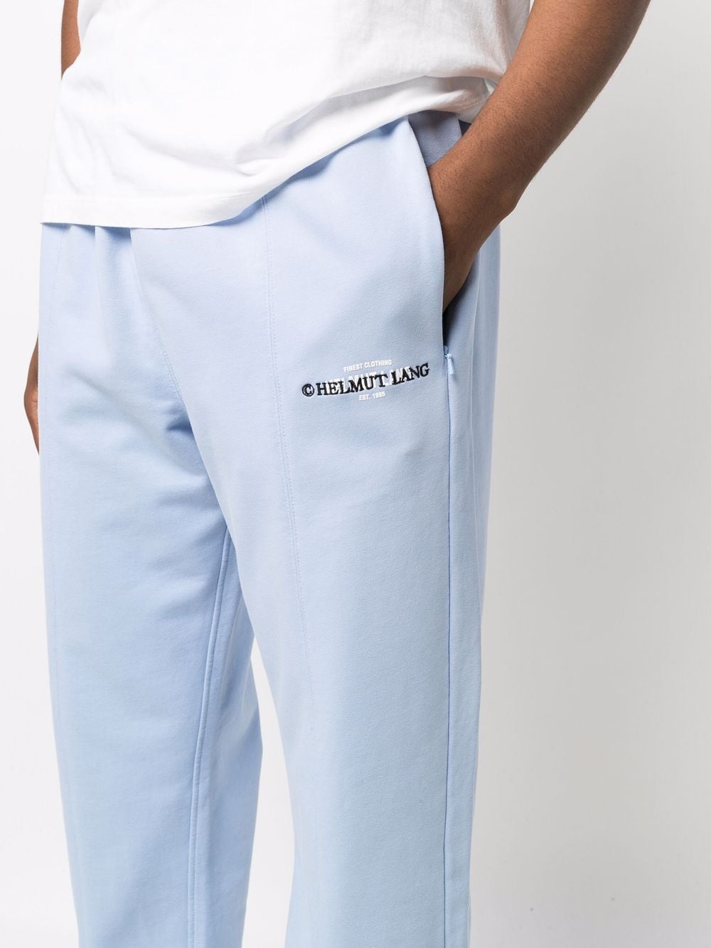 Embroidered-Logo Drawstring Trackpants
