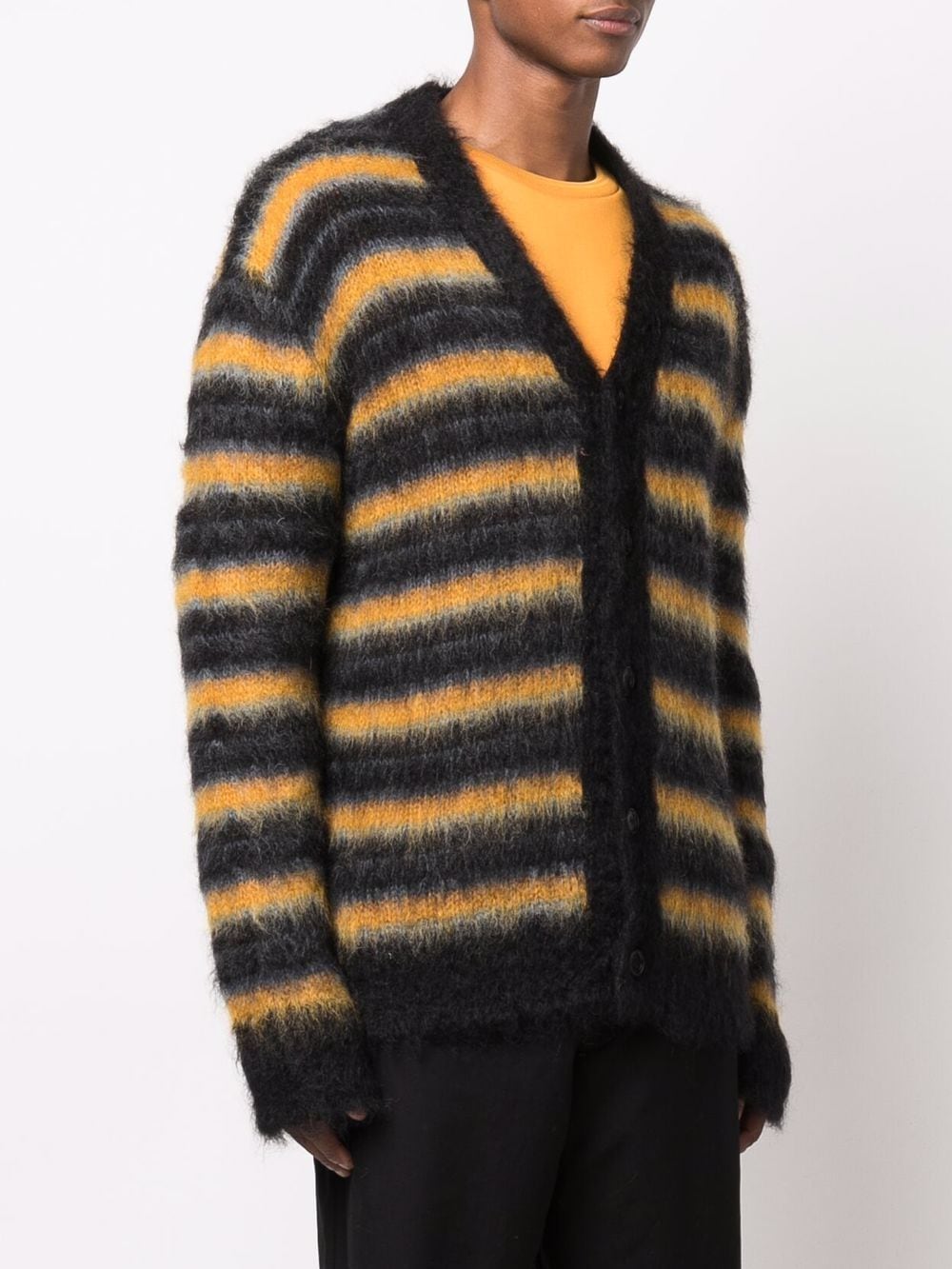 Stripe Knitted Cardigan