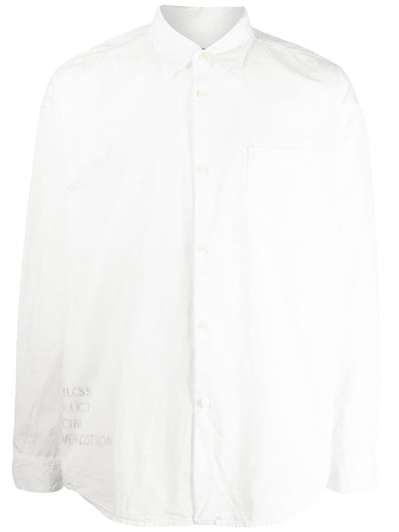 Patch-Pocket Button-Up Shirt