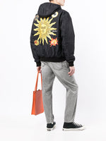 Sun-Print Puffer Jacket