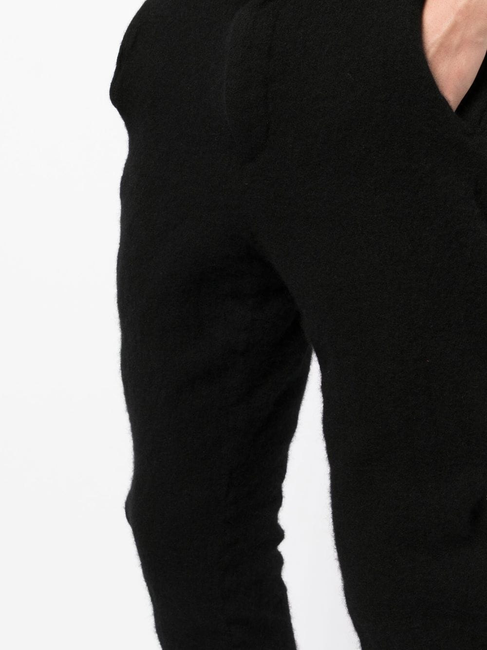 Zipper-Trim Trousers