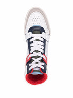 High-Top Panelled Sneakers