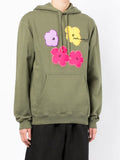 Floral-Embroidered Organic Cotton Hoodie