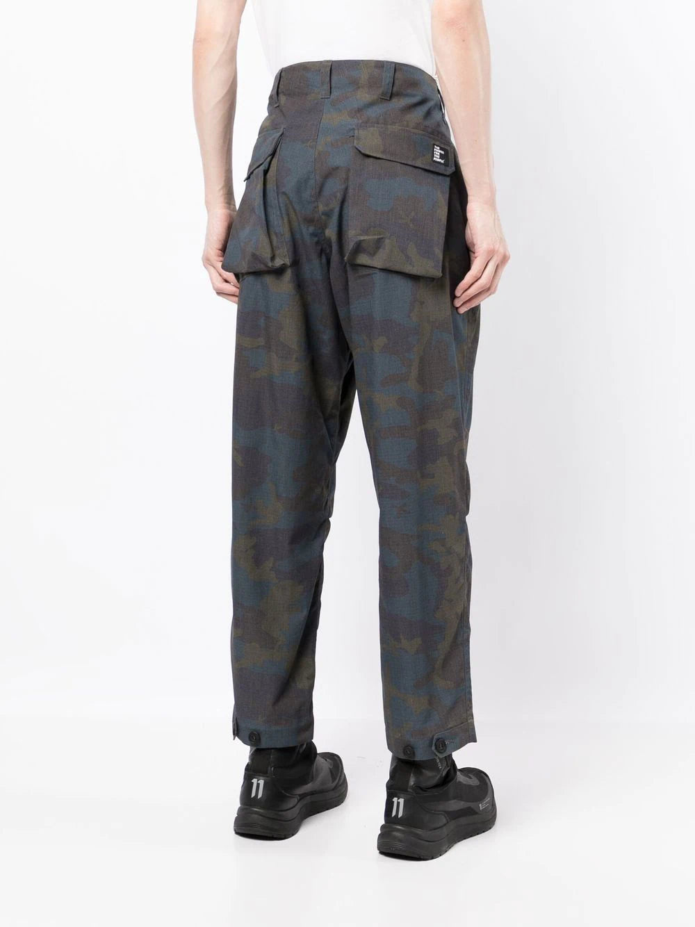 Cargo-Pocket Detail Trousers