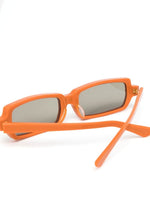 Rectangle-Frame Tinted Sunglasses