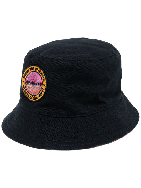 Reversible Cotton Bucket-Hat