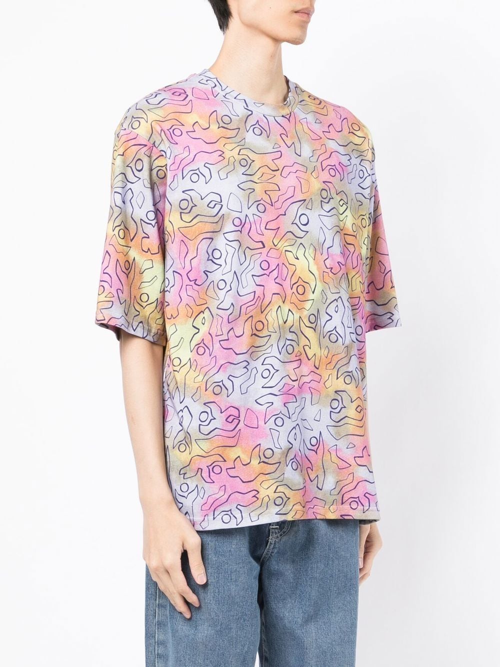 Tie-Dye Cotton T-Shirt