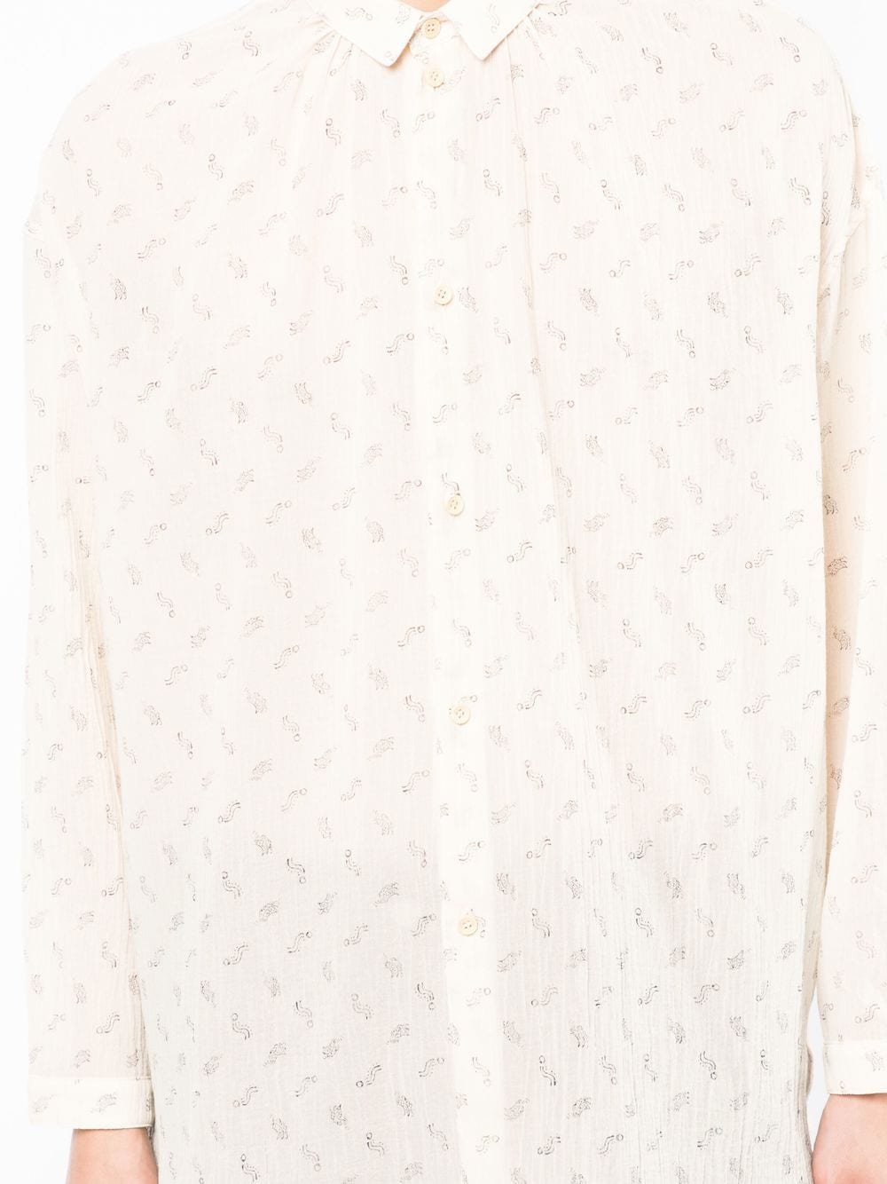 The Florist Abstract-Print Shirt