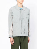 Button-Down Panelled Jacket