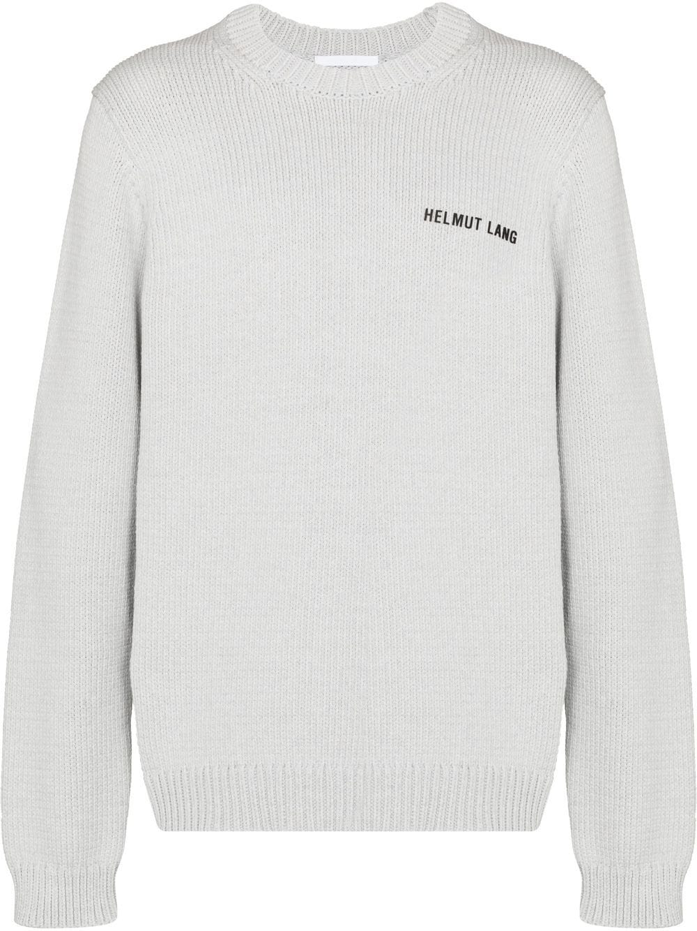 Ribbed-Knit Panelled Jumper