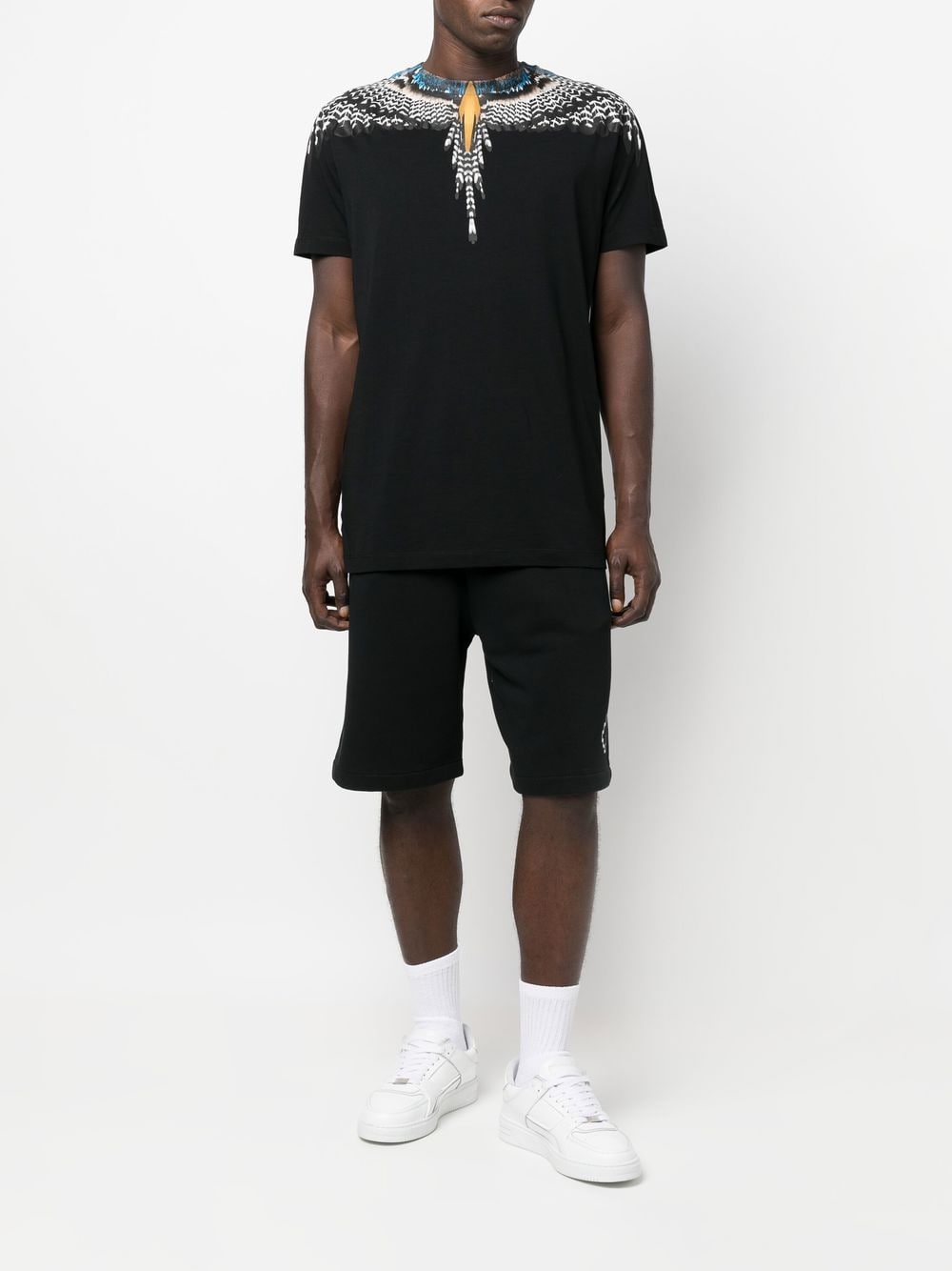 Logo-Print Detail Bermuda Shorts