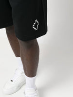 Logo-Print Detail Bermuda Shorts