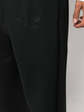 Embroidered Logo Straight-Leg Sweatpants
