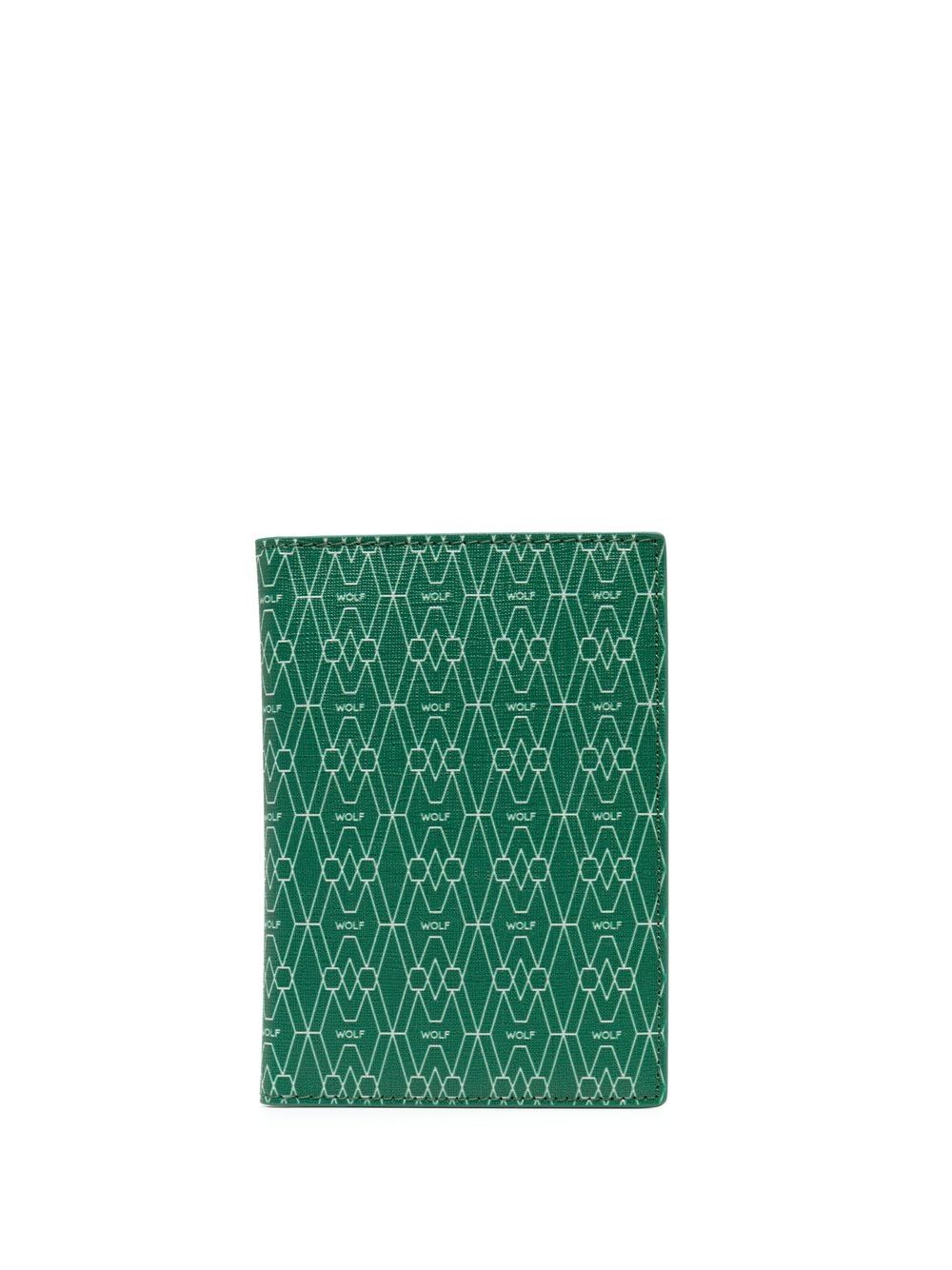 Logo Print Bi-Fold Cardholder