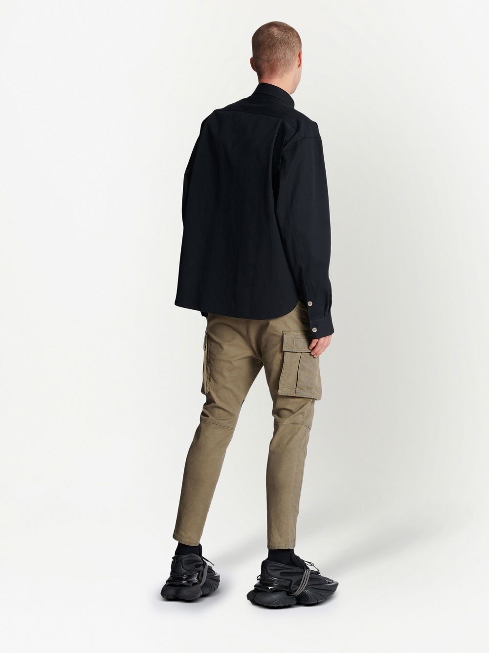 Chest Flap-Pocket Detail Shirt