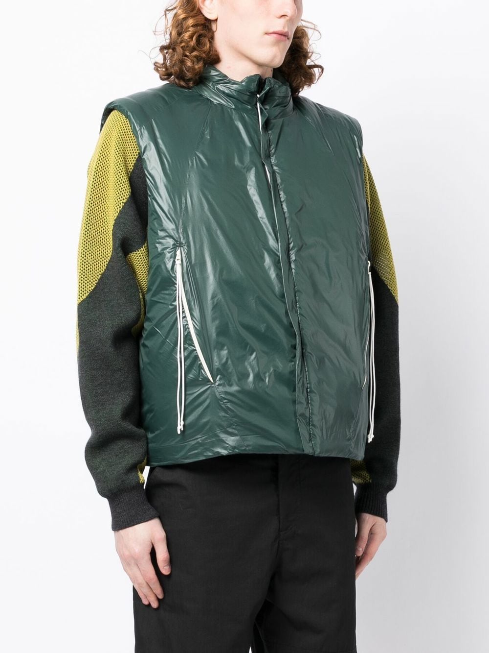 Padded Zip-Up Gilet