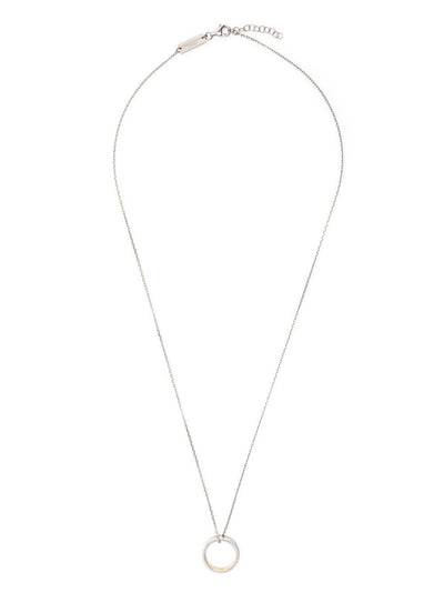 Thin-Band Pendant Necklace