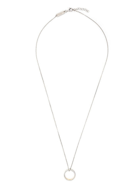 Thin-Band Pendant Necklace