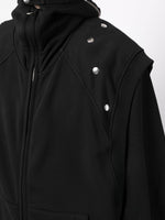 Hooded Zipped-Up Jacket