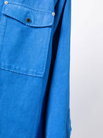 Logo-Patch Button-Up Shirt