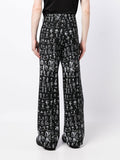All Over Graphic Print Trousers