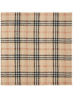Checked Cashmere-Silk Blend Tweed Blanket