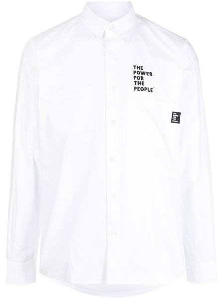 Logo Print Long-Sleeve Shirt