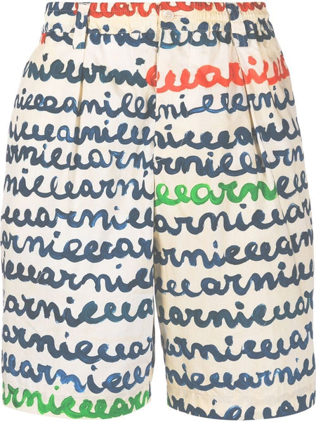 Logo-Print Bermuda Shorts