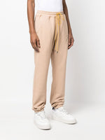 Embroidered-Logo Cotton Track Pants