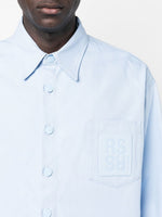 Logo-Patch Long-Sleeve Shirt