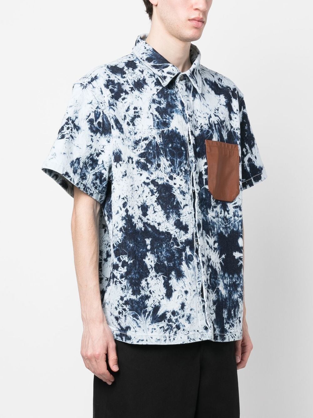 Tie-Dye Patterned Shirt