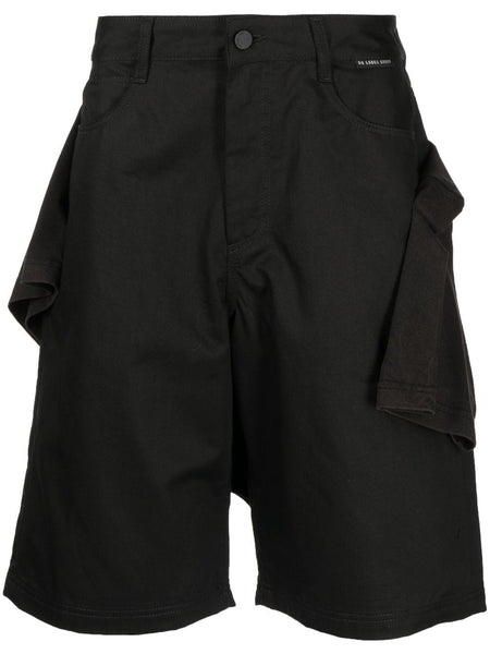 Five-Pocket Cotton Bermuda Shorts