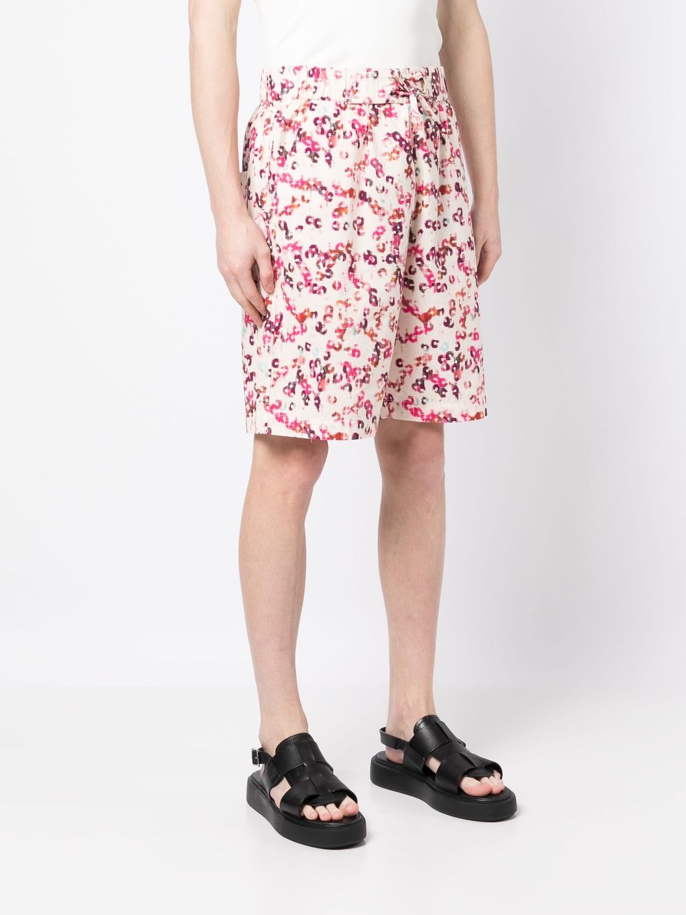 Graphic-Print Shorts