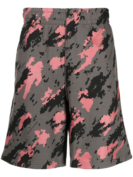 Camouflage-Print Bermuda Shorts