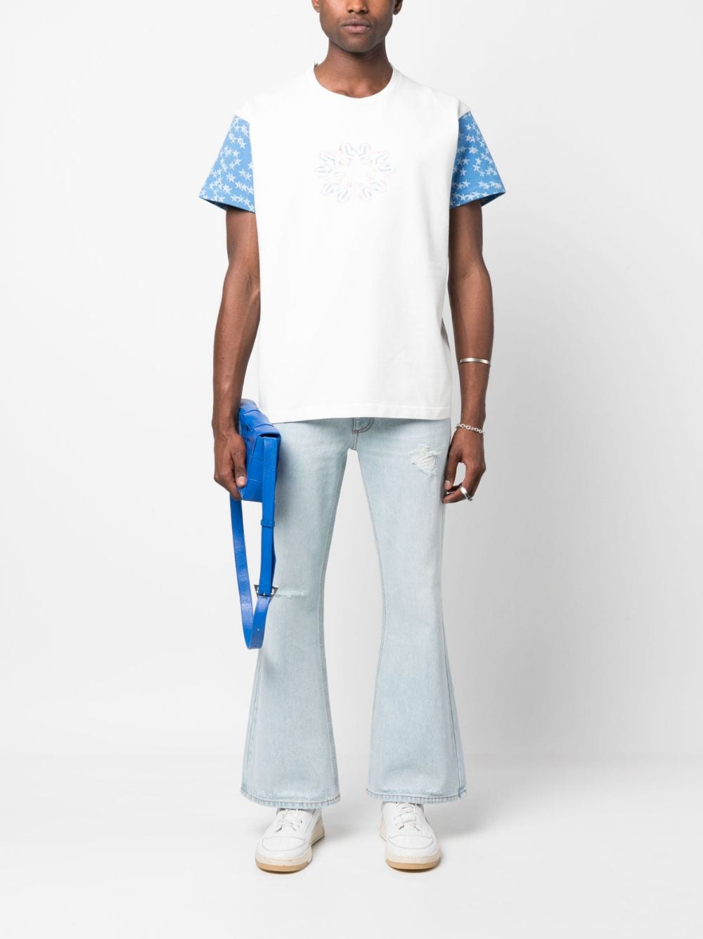 Star-Print Short-Sleeve T-Shirt