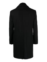 Stud-Detail Long-Sleeve Coat