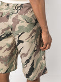 Loose Camouflage-Print Shorts