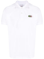 Logo-Patch Cotton Polo Shirt