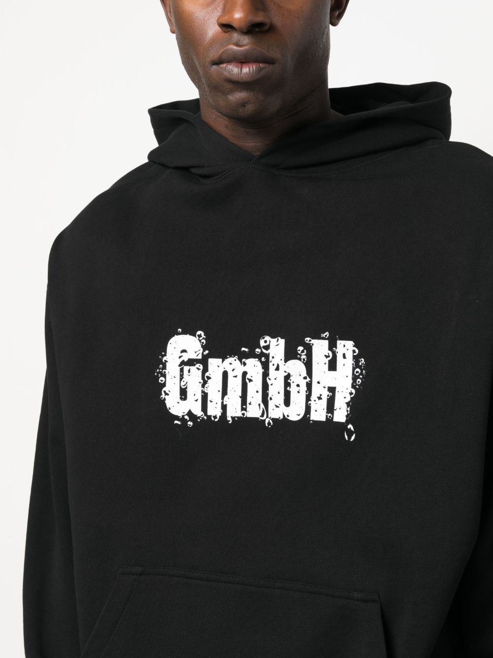 Logo-Print Organic-Cotton Hoodie
