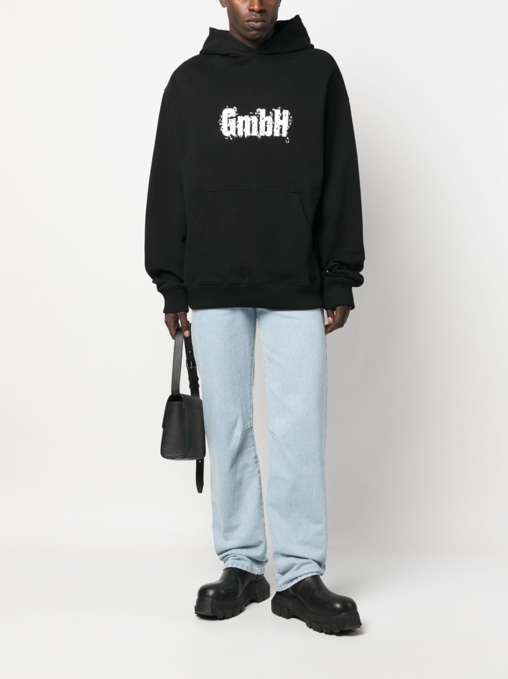 Logo-Print Organic-Cotton Hoodie