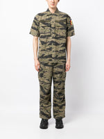 Camouflage-Print Short-Sleeve Shirt