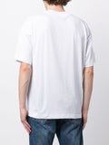 Leaf-Print Cotton T-Shirt