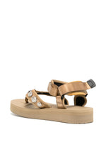 Stud-Embellished T-Bar Strap Sandals