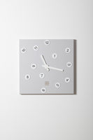 Danese Milano Oramai  By Giulio Iacchetti Wall Clock Silver